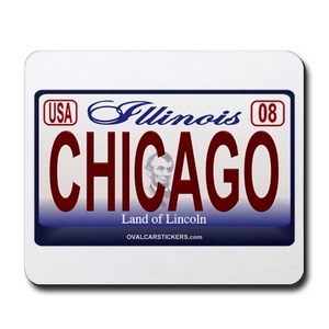 License plate sticker