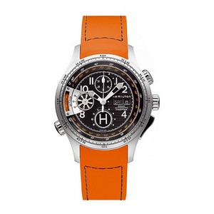 Hamilton Khaki Aviation X-Copter orange