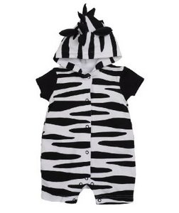 Песочник Unisex Zebra All-In-One