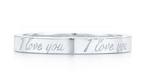 "I Love You" ring