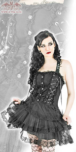 Aderlass Minikleid Black Lolita