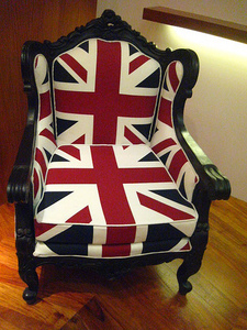 Ben Sherman Union jack chair