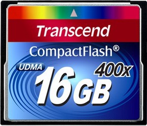 Transcend 16 GB 400X CompactFlash Card