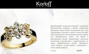 Кольцо Korloff