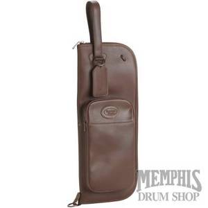 Reunion Blues Large Brown Leather Stick Bag (120-15-34)