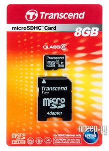 MicroSDHC карта 8Gb