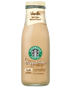 Bottled Vanilla Frappuccino.