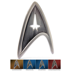 Star Trek Insignia Pins