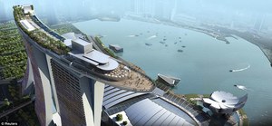 неделя в отеле marina bay sands в Сингапуре