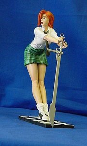 School's Out Dawn PVC Statue