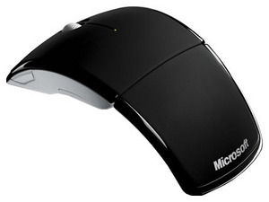 Мыша бесповодная Microsoft Arc mouse Black