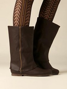 Zip Fold Over Boot