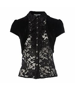 Velvet & Lace Shirt