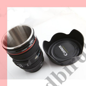 Canon Lens EF 24-105 mm f4 L USM Thermos Travel Mug Cup