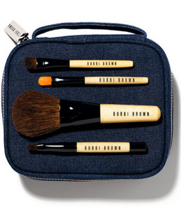 Denim & Rose Mini Brush Set