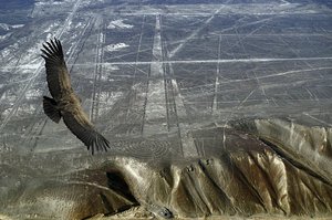 Рисунки в пустыне Наска