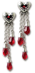 Bleeding Heart Earrings