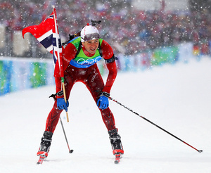 фото с Ole Einar Bjorndalen