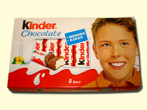 kinder шоколад