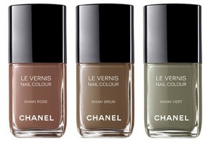 коллекция лаков Khaki от Chanel