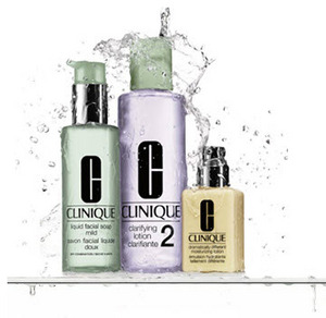 clinique 3-step skin care system