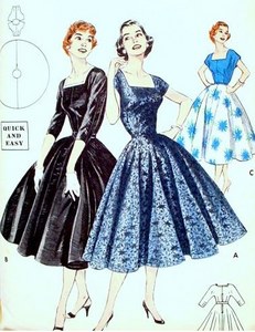 50's style dress or skirt