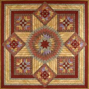 From Nancy's Needle, дизайн Desert Star Quilt