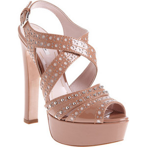 Miu Miu Studded Sandals