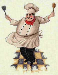 Dancing Chef - Набор для вышивания от JCA