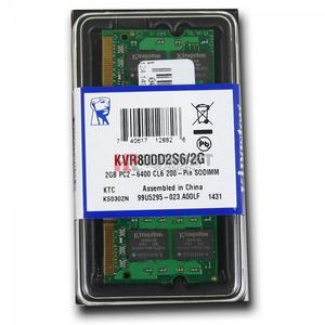 Память для ноутбука 2048Mb SO-DDR2 PC6400 Kingston