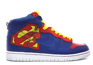 Nike Dunk High Customs Superman