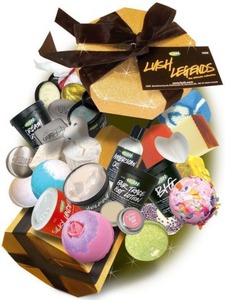 всякие штуки из lush и the body shop