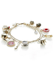 teatime charm bracelet