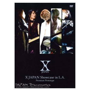 X JAPAN DVD "Showcase in L.A."