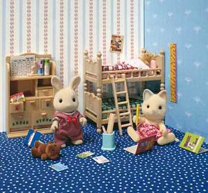 Sylvanian Families дополнительные наборы мебели со зверюшками