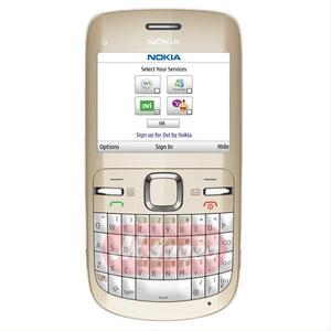 Nokia C3-00 Golden White