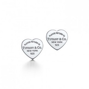 Return to Tiffany™ Mini heart tag earrings