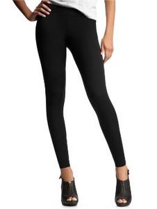 Stretch knit leggings