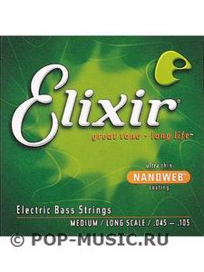 Струны для баса ELIXIR (40-100  или 45-105)