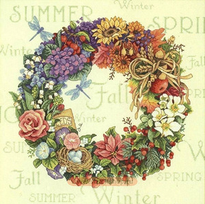 Dimensions 35040 Wreath of all Seasons