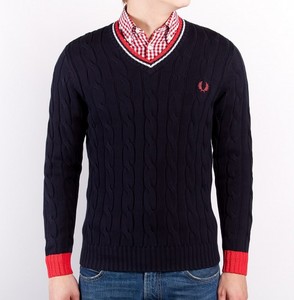 Свитер Fred Perry Tennis Cable Navy