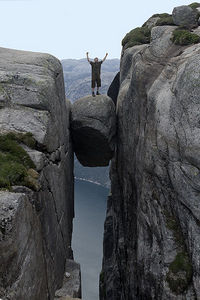 Люсе-фьорд (Lysefjord) в Норвегии