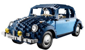 Lego Sculptures 10187 Volkswagen Beetle  Лего Конструктор