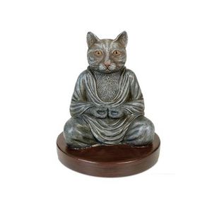 Cat Buddha statue