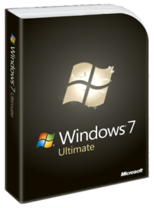 Диск с пиратской Windows7