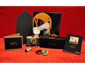 "TORI" limited-edition Lomography film camera & lens set with unreleased & autographed live double CD