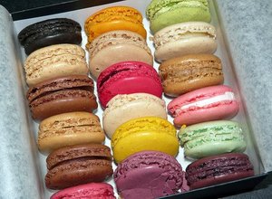 пирожные macarons