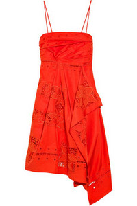 Roberto Cavalli   Floral-embroidered cotton dress  $2,935