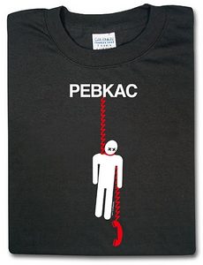 футболка PEBKAC, р-р М