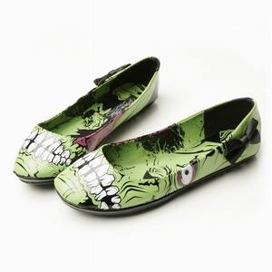 Ladies Zombie stomper flat "Iron Fist"